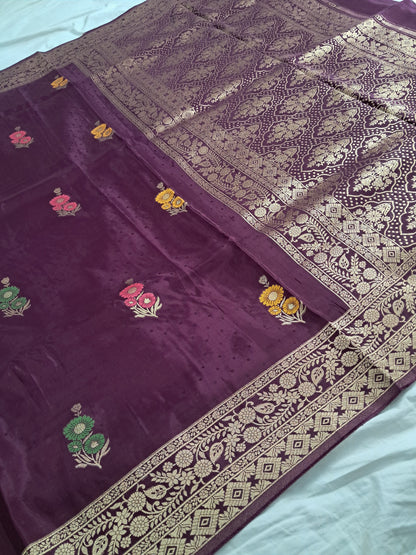 Wine Meena Buti H.O Saree